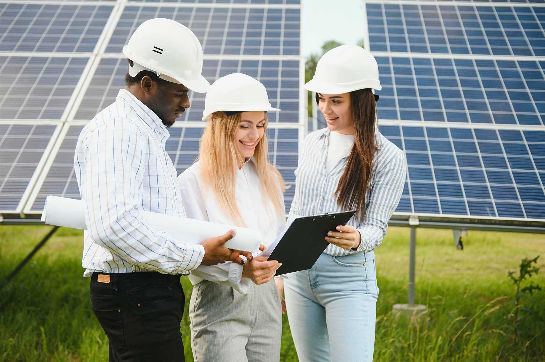 a team of professional engineers